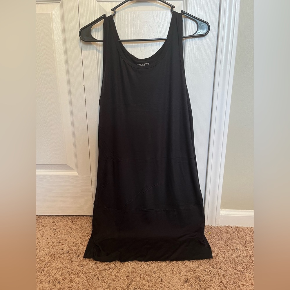 Dentz Black Tank Top Dress | Medium | NWOT‎